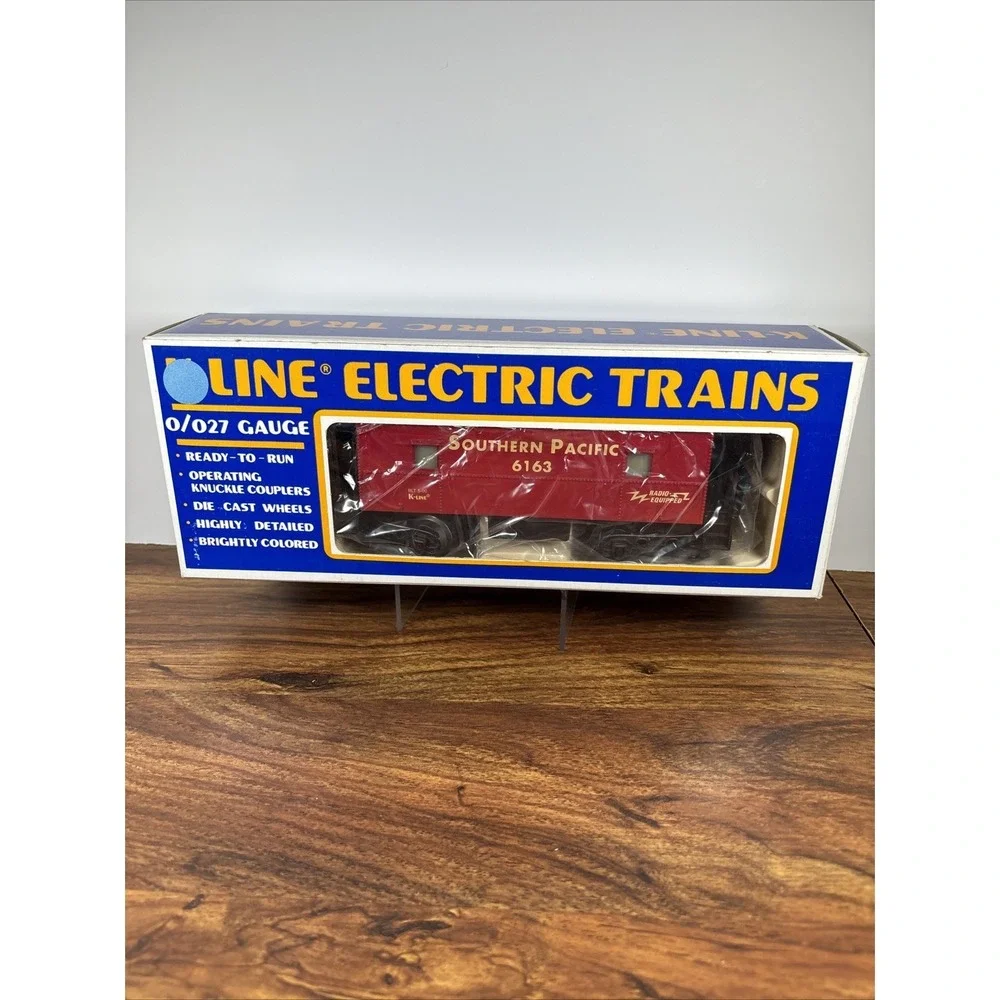 K-Line K6163 Southern Pacific Classic‎ Caboose W/Box Radio Equipped O/O27